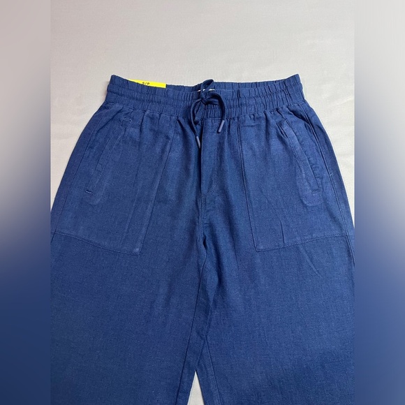 Frank by Frank and Oak Linen Blend Straight Leg Pants NWT - Picture 7 of 8